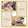 Elmar Metal Frame 4 Photos 10x15 cm gold