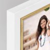 Ayas Wooden Photo Frame 10x15 cm White