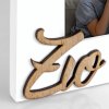 Wooden Photo Frame Zio 10x15 cm white