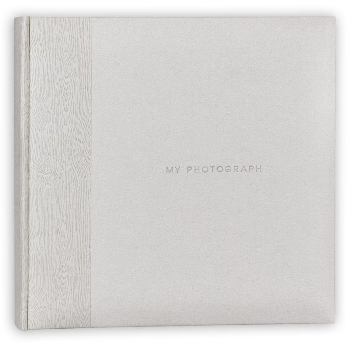 Photo album Luis 24x24 cm white