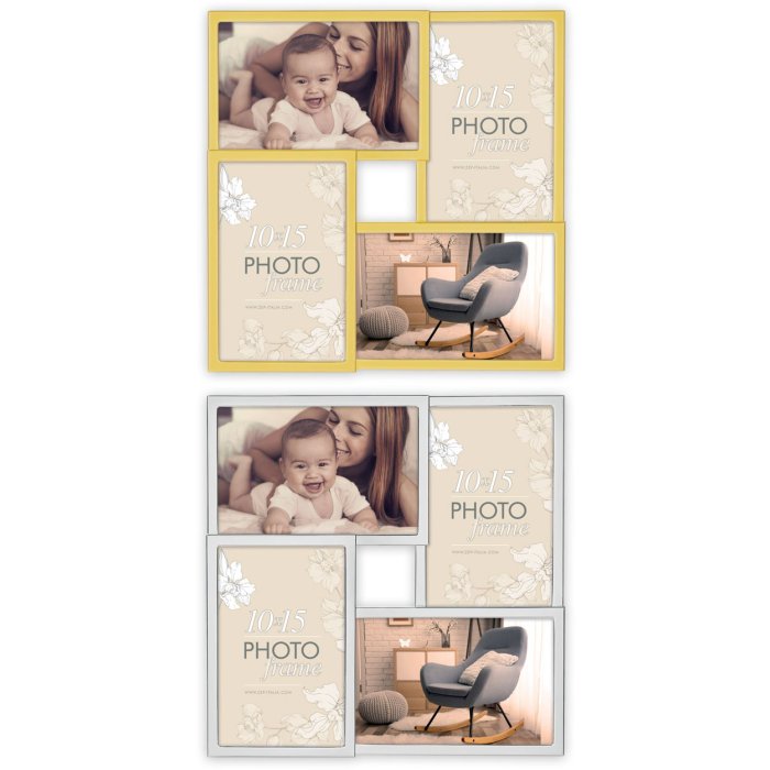 Elmar Metal Frame 4 Photos 10x15 cm