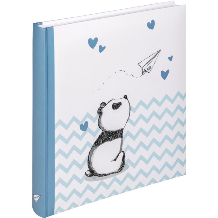 Walther Baby Album Little Panda blue 28x30,5 cm 50 white sides