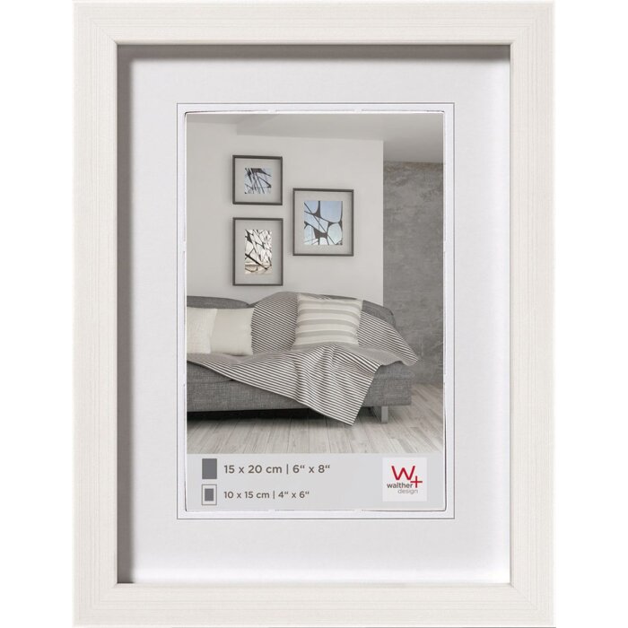 picture frame Construction 18x24 cm white