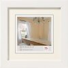 Pepper wooden frame 15x15 cm polar white