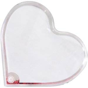 Acrylic frame Heart 9,4x7,6 cm