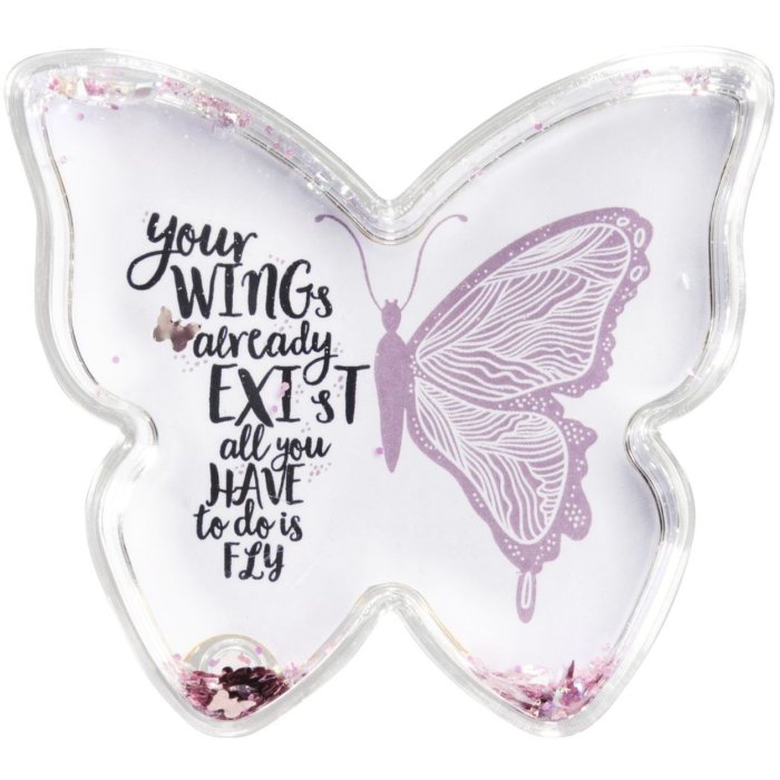 Acrylic frame Butterfly Shaking frame