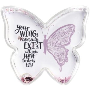 Acrylic frame Butterfly Shaking frame