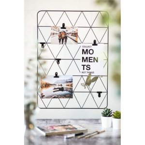 Photo Holder Mesh 40 x 55 cm Black