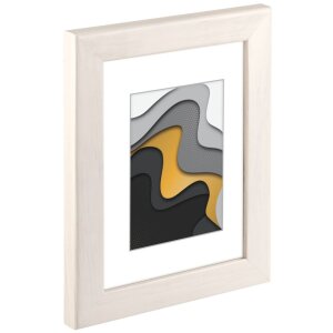 Wooden frame Vigo 10x15 cm white