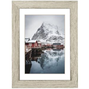 Wooden frame Oslo 10x15 cm grey pine