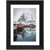 Wooden frame Oslo 13x18 cm black