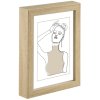 Hama Wooden frame Kopenhagen 50x70 cm oak with mat 30x45 cm