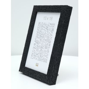 Wooden frame S45RL black and grey