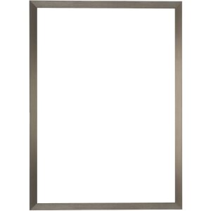 Canvas Picture Frame S46V silver and black