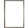 Canvas Picture Frame S46V silver and black