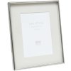 Photo frame S57MP1 silver glossy with passepartout