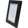 Plastic frame S41N black 10x15 cm premium glass