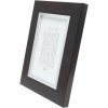 Plastic frame S41N mahogany 40x50 cm premium glass