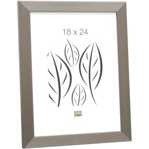 Plastic frame S41VD1 silver 10x15 cm anti-reflective glass