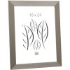 Plastic frame S41VD1 silver 20x30 cm anti-reflective glass