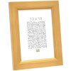 Wooden frame S42L gold 15x20 cm Premium glass