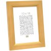 Wooden frame S42L gold 20x30 cm Premium glass