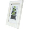 Wooden frame S42L white 20x30 cm Premium glass