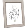 Wooden frame S42L beige 18x24 cm Premium glass