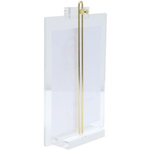 Transparent frame 13x18 cm with plastic stand-up frame