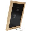 Wooden frame S66KH1 natural 20x20 cm with passe-partout