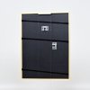 Effect solid wood frame profile 20 black 10x10 cm normal glass