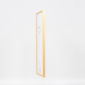 Effect solid wood frame profile 20 gold 10x10 cm normal glass