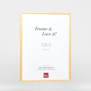 Effect solid wood frame profile 20 gold 10x10 cm normal glass