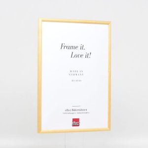 Effect solid wood frame profile 20 gold 10x10 cm normal glass