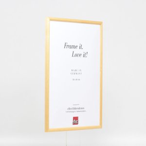 Effect solid wood frame profile 20 gold 10x10 cm normal glass