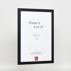 Effect wooden frame profile 2210 black 10x10 cm normal glass