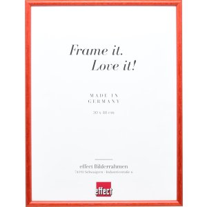 Effect solid wood frame profile 20 red 10x10 cm...