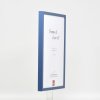 Effect wooden frame profile 35 blue 10x10 cm normal glass