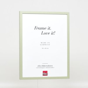 Effect wooden frame profile 35 green 10x10 cm normal glass