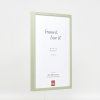 Effect wooden frame profile 35 green 10x10 cm normal glass