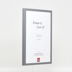 Effect wooden frame profile 35 anthracite 10x10 cm normal glass