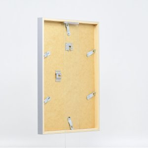 Effect wooden frame profile 35 light grey 10x10 cm normal glass