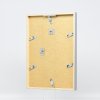 Effect wooden frame profile 35 light grey 10x10 cm normal glass