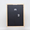 Effect wooden frame profile 2210 dark brown 10x10 cm anti-reflective glass