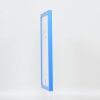 Wooden frame Top Cube 10x10 cm blue normal glass