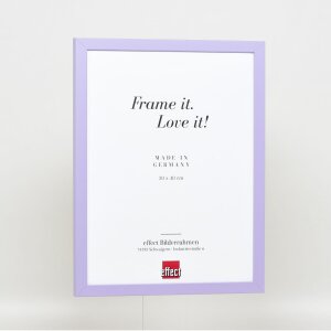 Wooden frame Top Cube 10x10 cm lilac normal glass