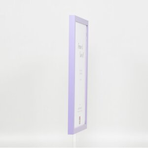 Wooden frame Top Cube 10x10 cm lilac normal glass