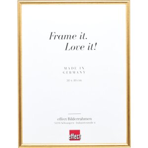 Effect solid wood frame profile 20 gold 10x10 cm...