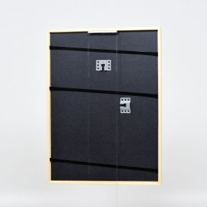 Effect solid wood frame profile 20 black 10x10 cm acrylic glass