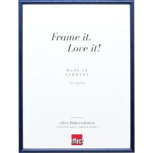 Effect solid wood frame profile 20 blue 10x10 cm acrylic...